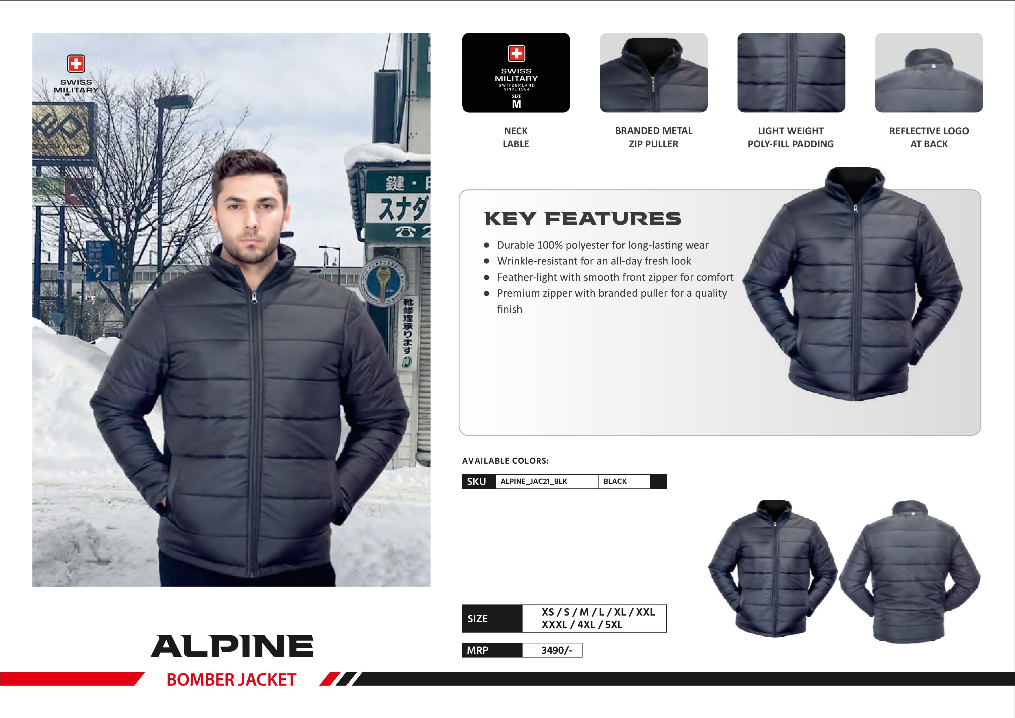 ALPINE Bomber Jacket