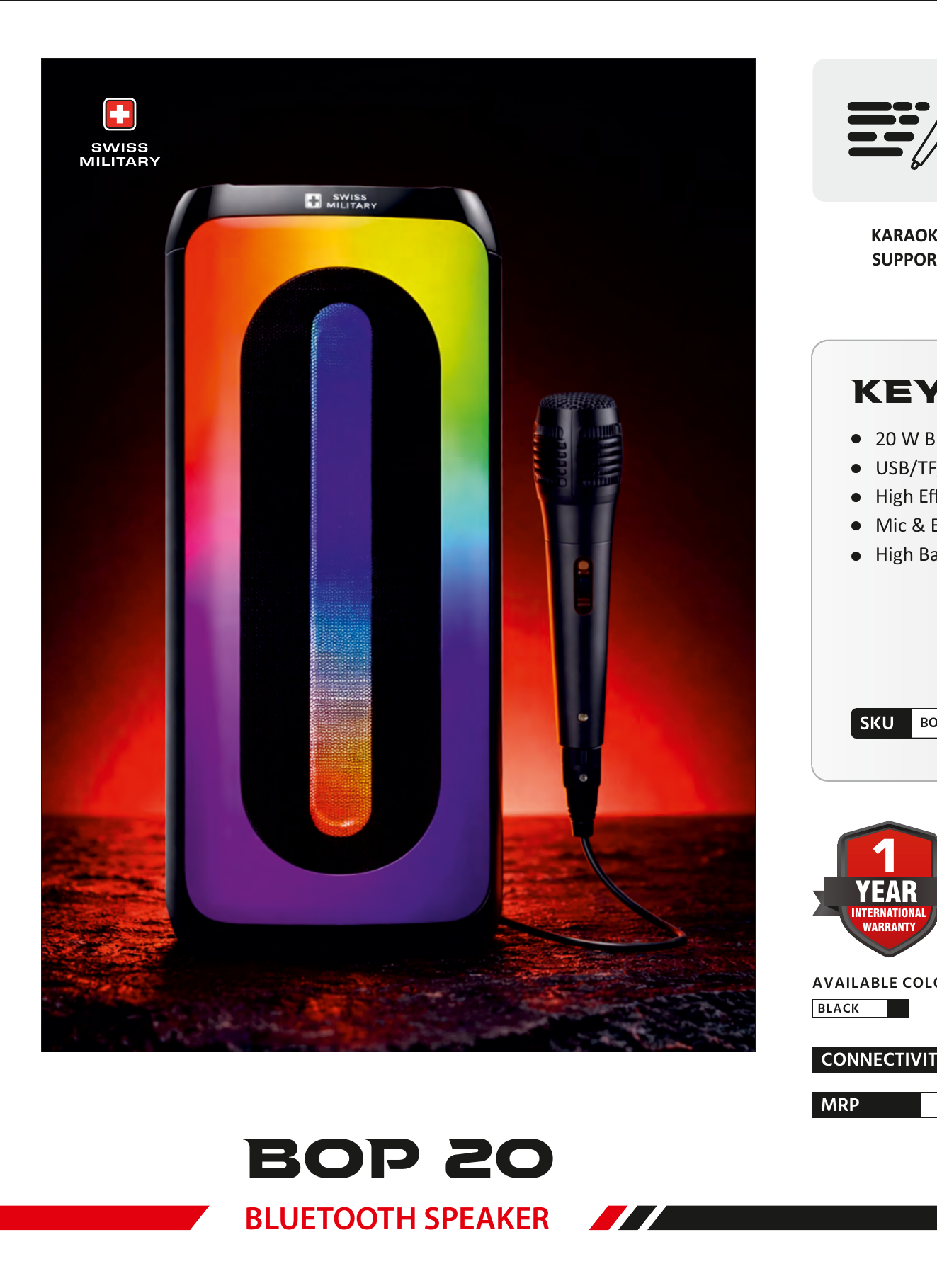 BOP 20 Bluetooth Speaker