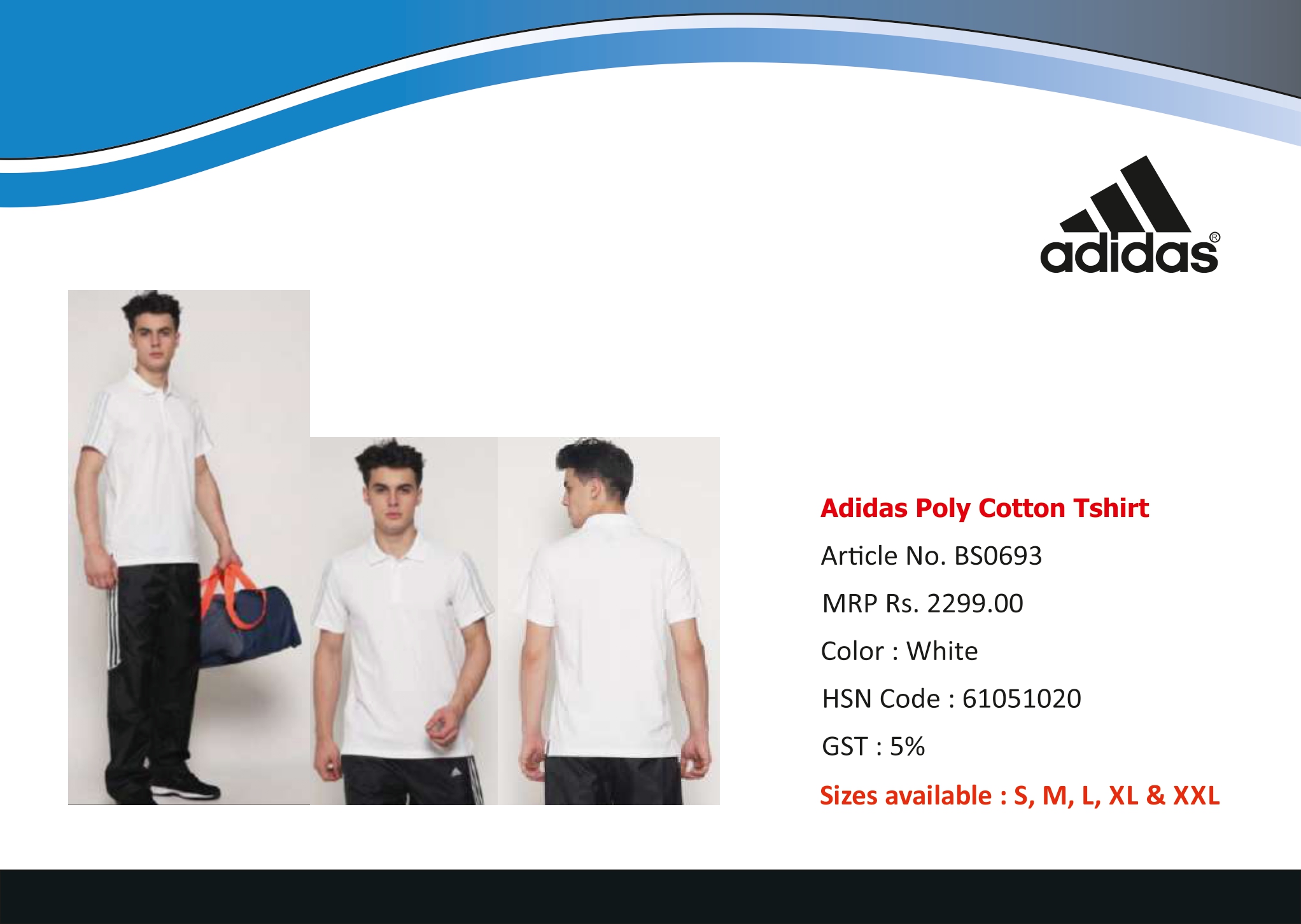 BS Poly Cotton Polo T shirt