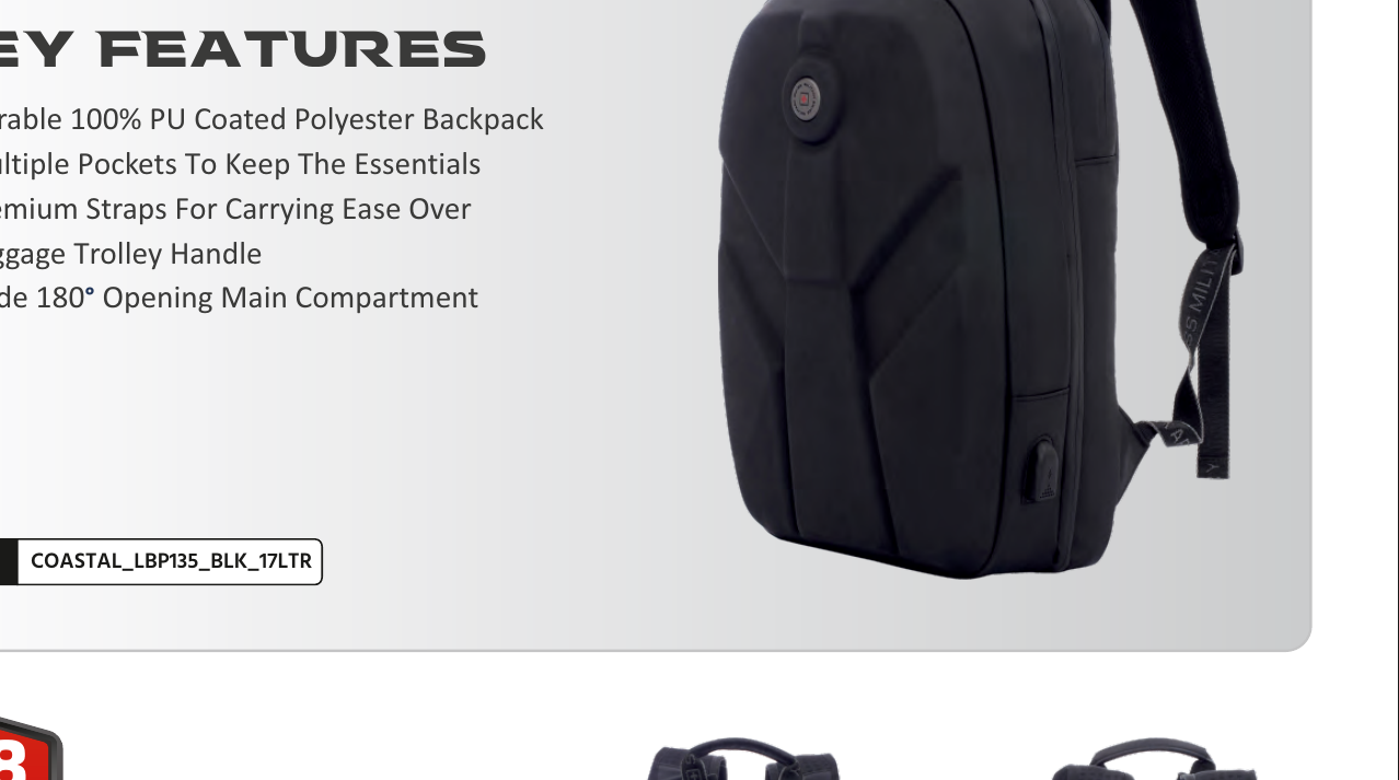 Coastal Laptop Backpack