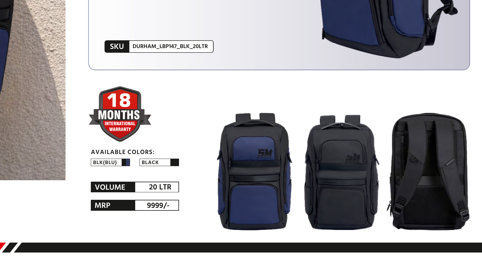 Durham Laptop Backpack