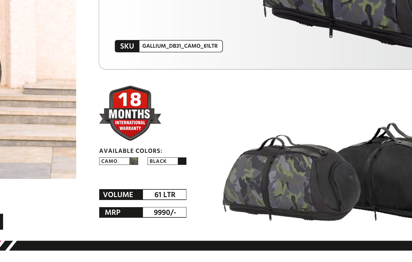 GALLIUM Duffle Bag