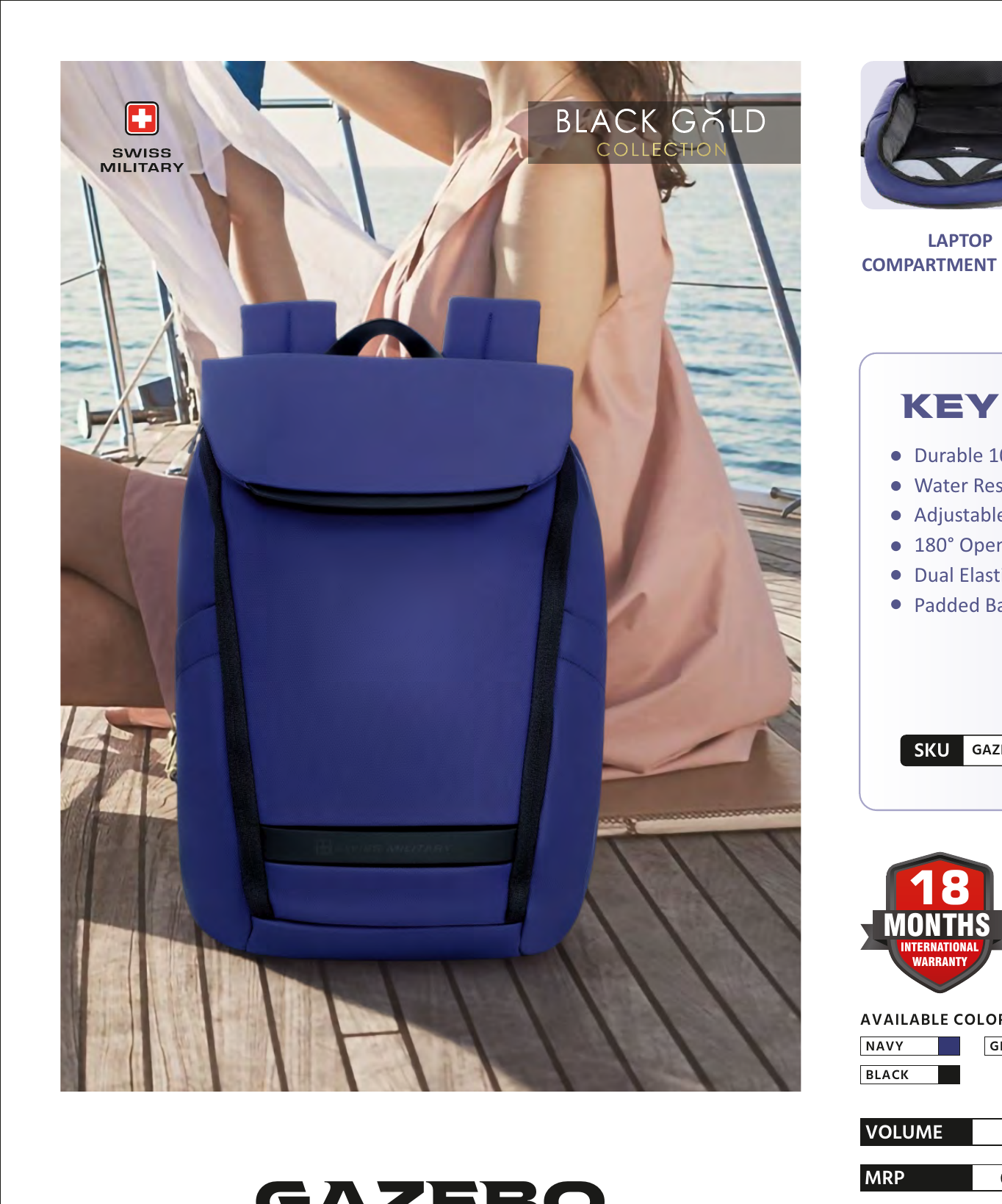 Gazebo Laptop Backpack