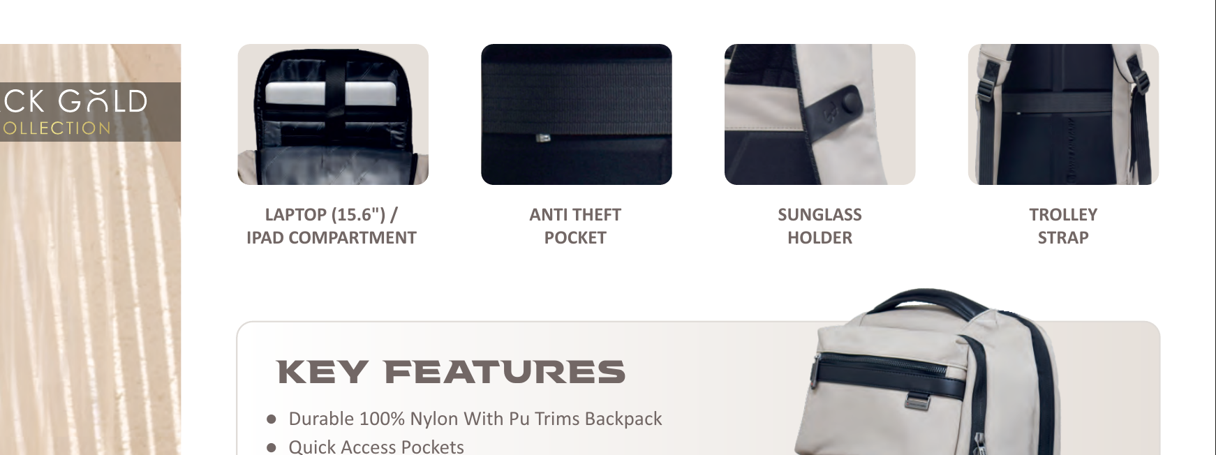 Halo Laptop Backpack