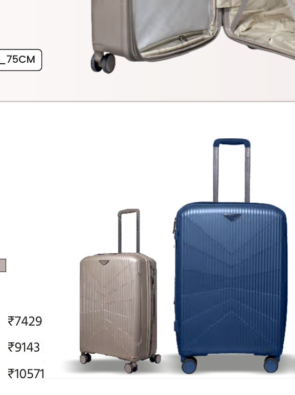 Haven Hardtop Trolley Luggage - Mid