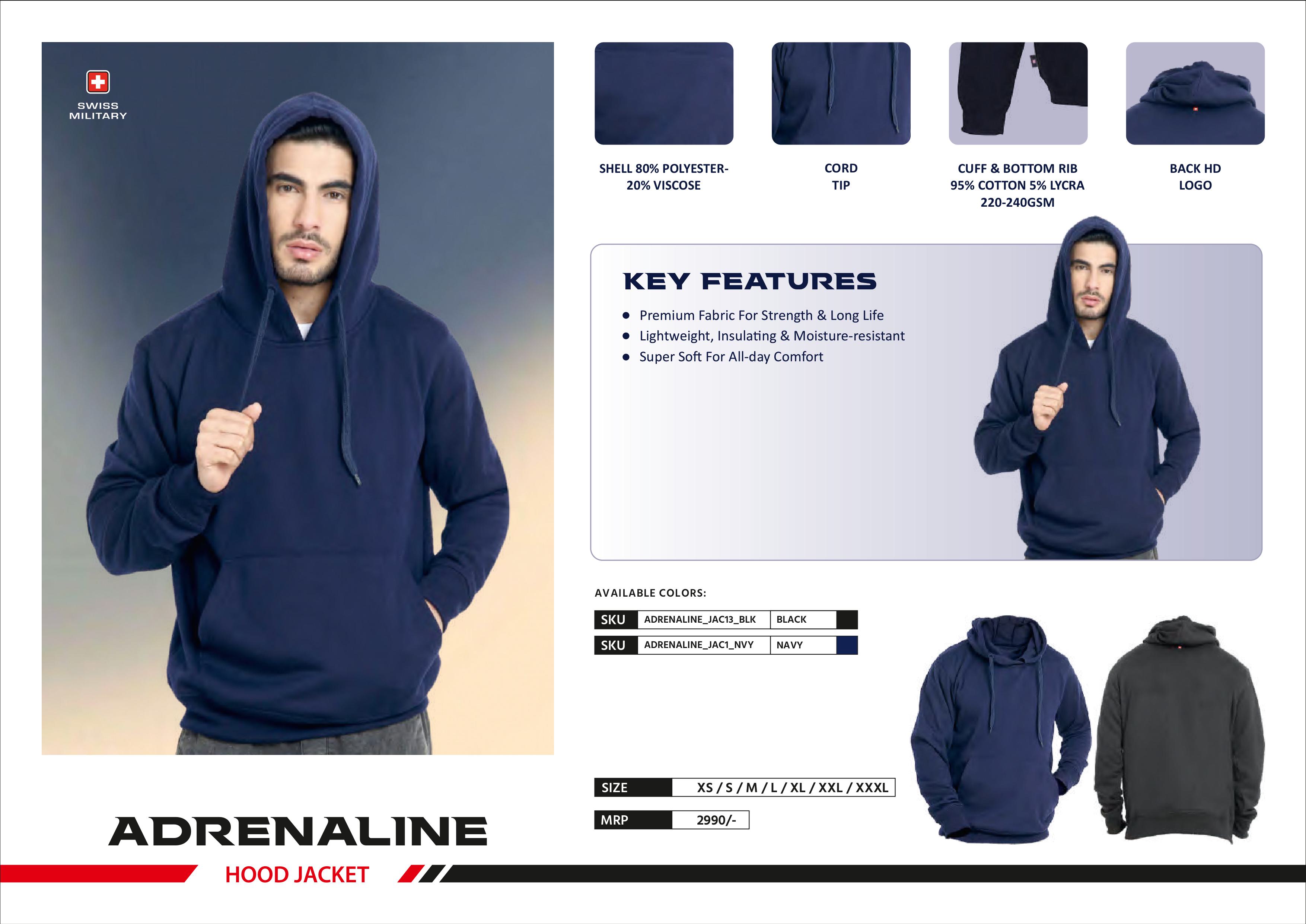 Adrenaline Hood Jacket,