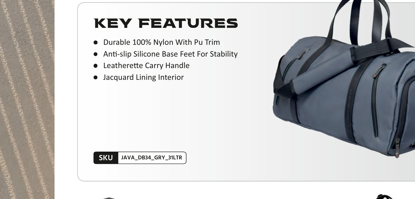 JAVA Duffle Bag