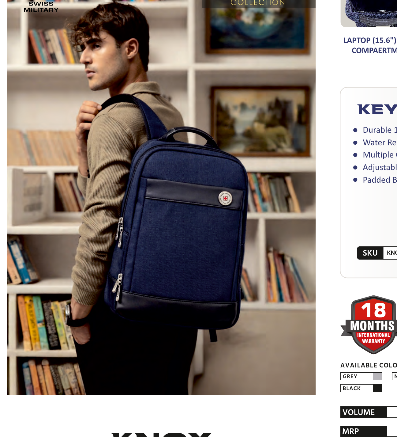Knox Laptop Backpack