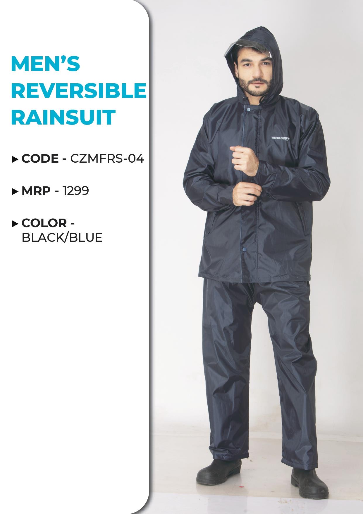 Men's Reversible Rainsuit (CZMFRS-04)