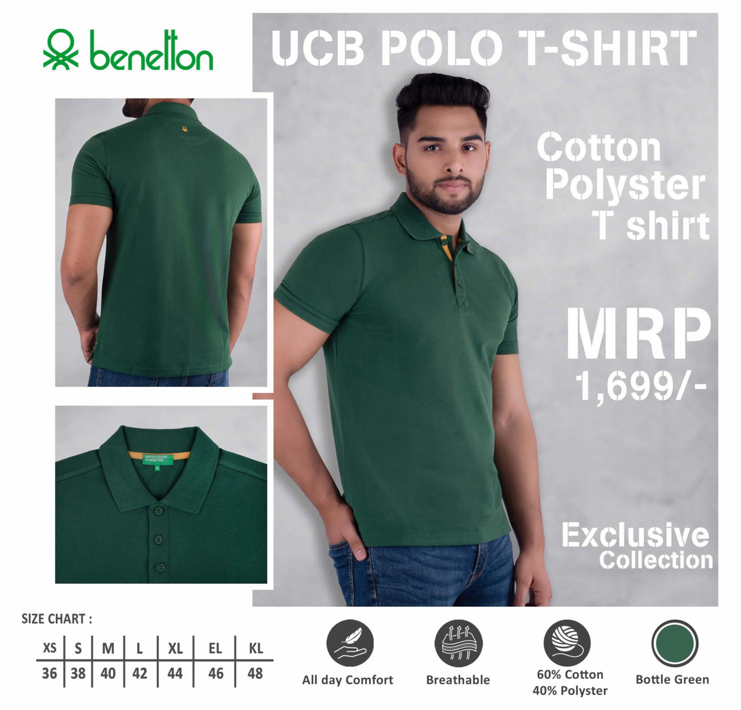 Polo T shirt 60%Cotton 40%Polyster