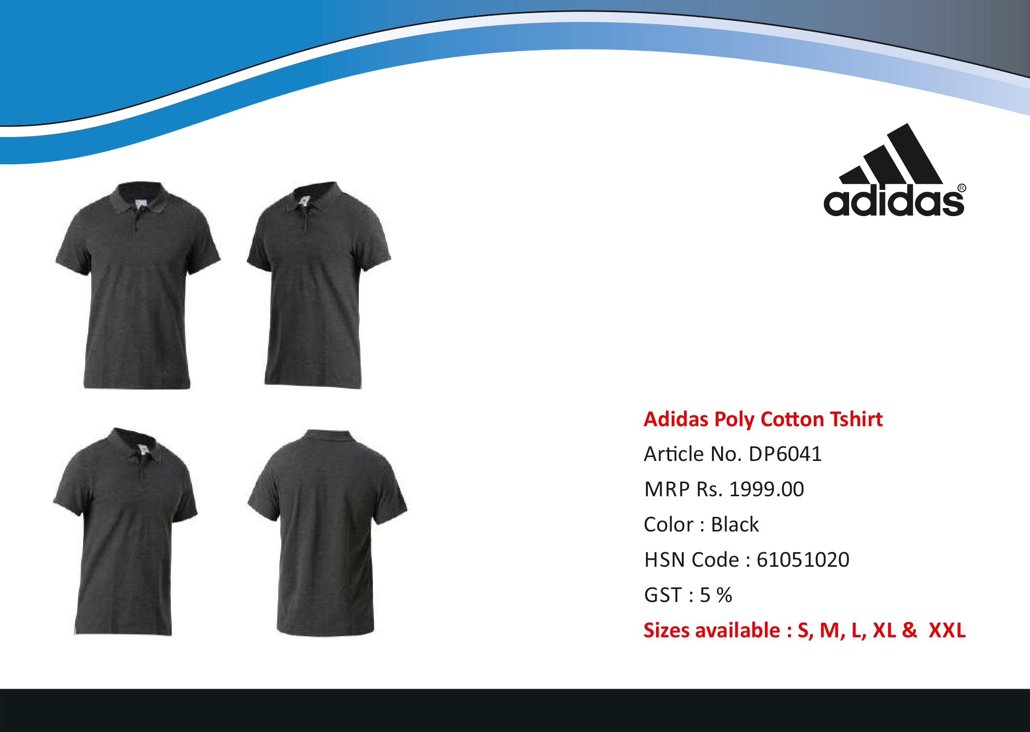 Poly Cotton T Shirt