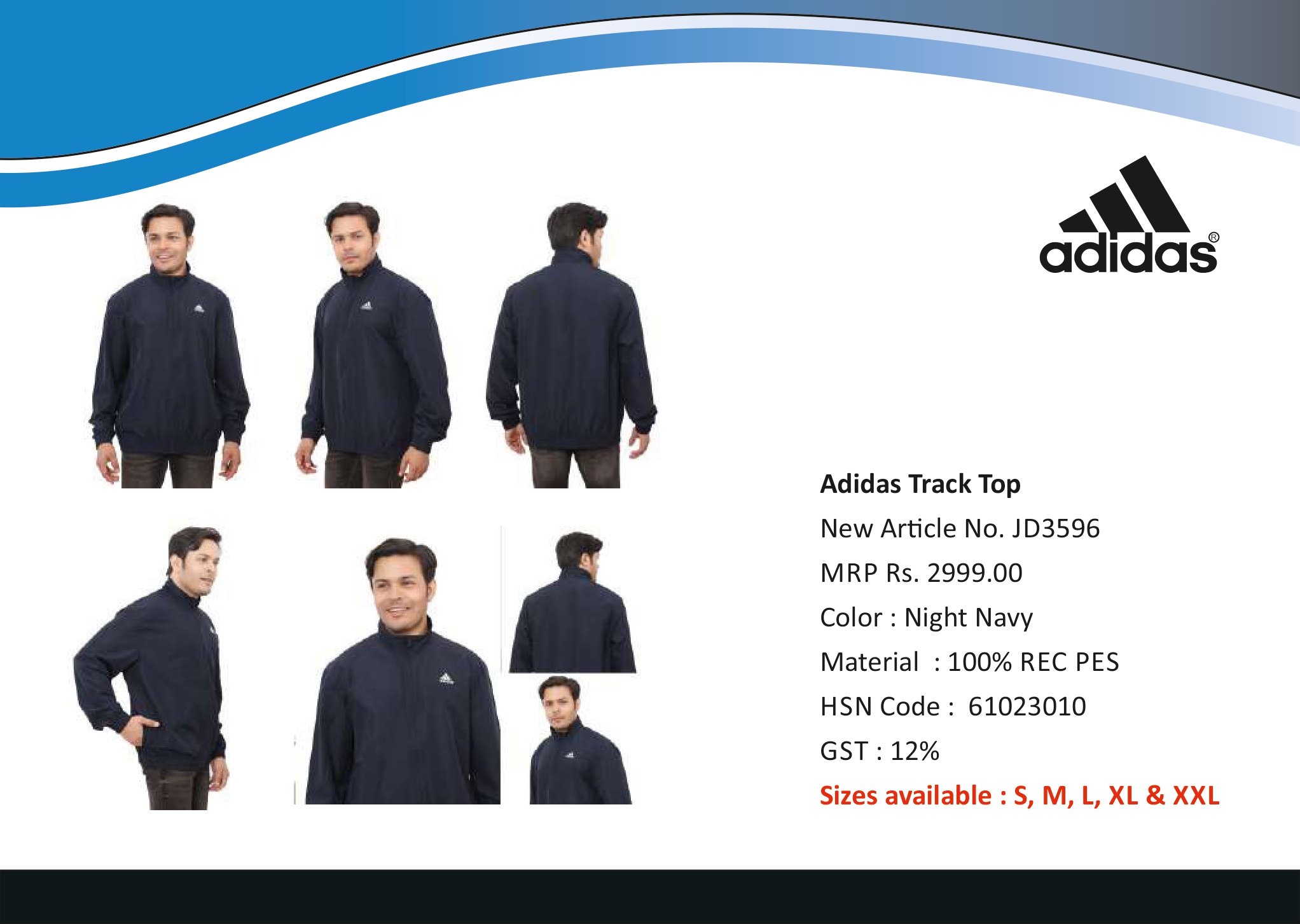 Adidas Track Top