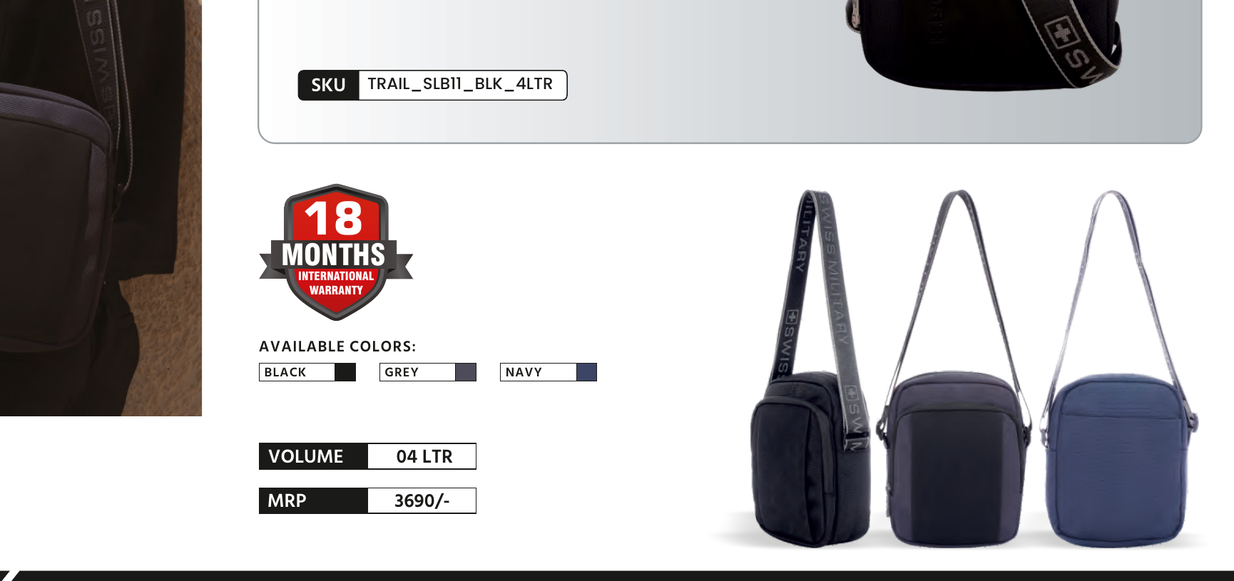 TRAIL Sling Bag