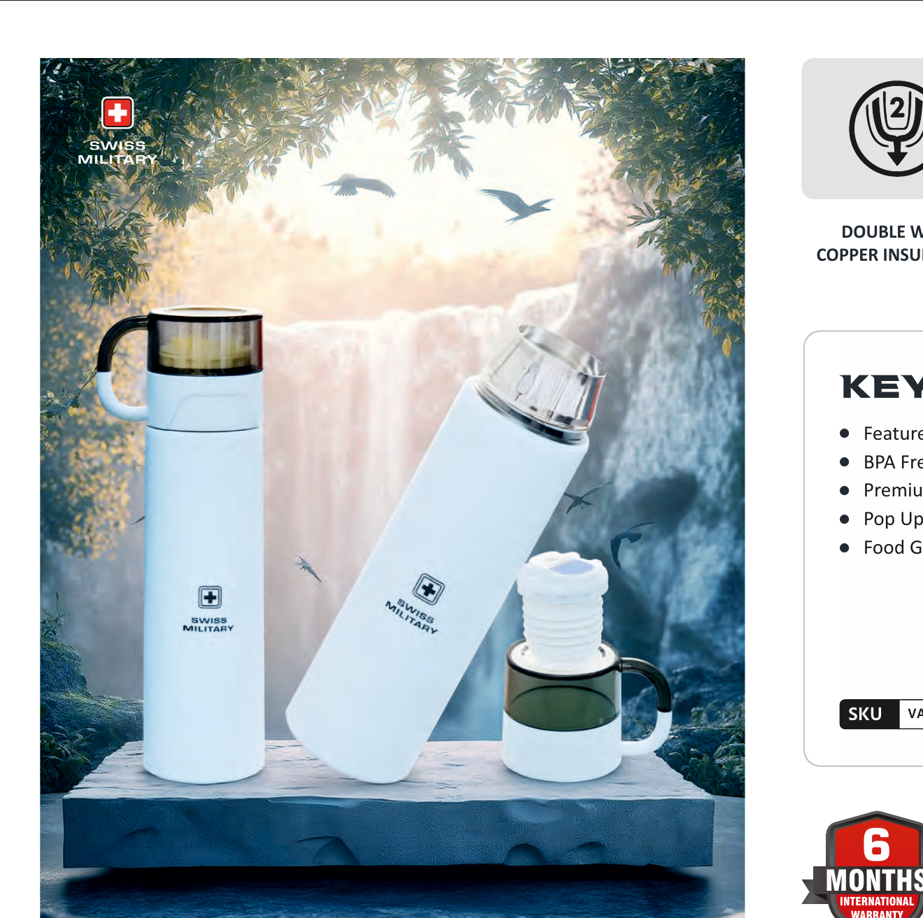 VACUSIP Thermosteel Cup Flask