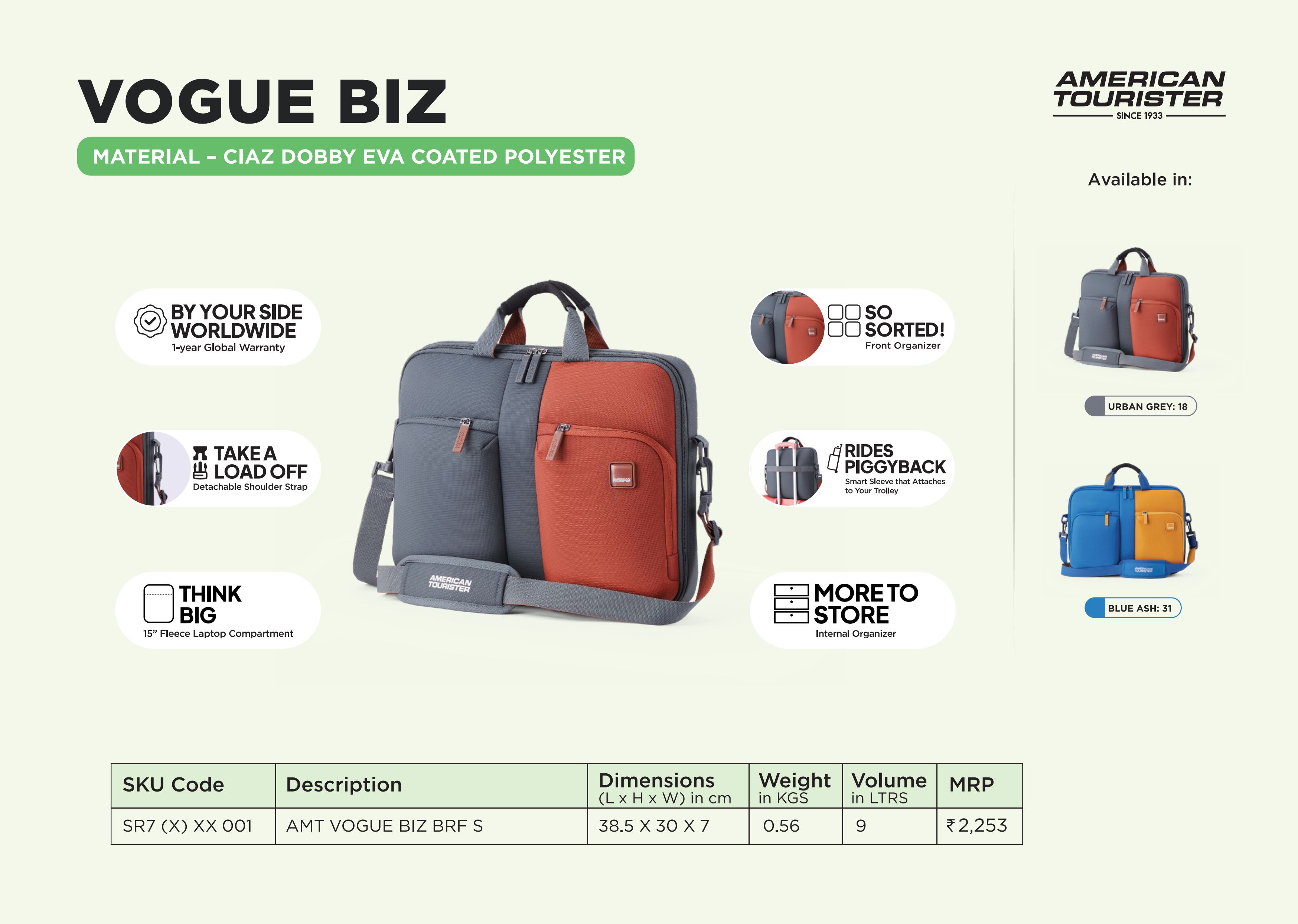 Vogue Biz Briefcase S