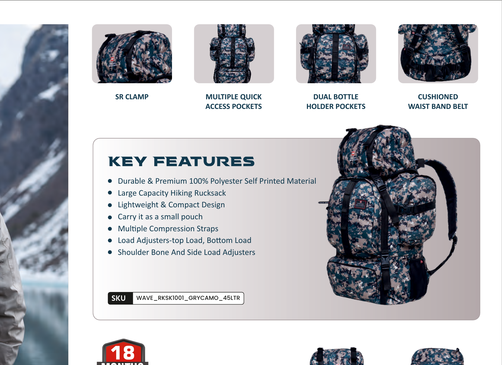 WAVE Rucksack Bag