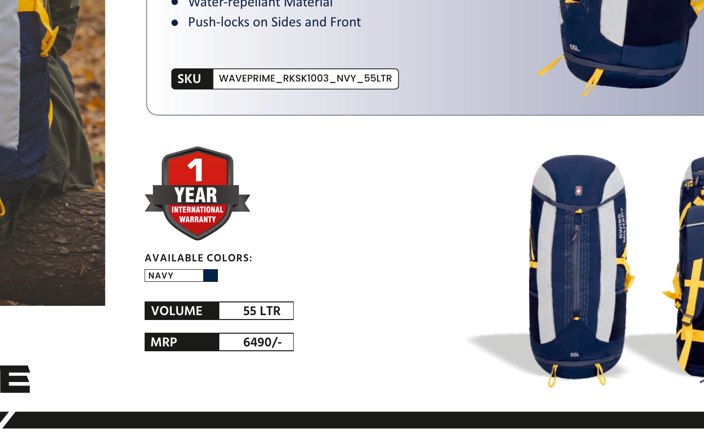 WAVEPRIME Rucksack Bag